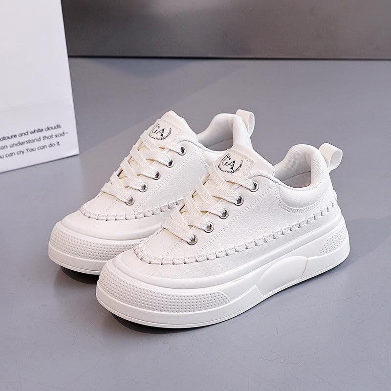 Damen Sneaker Rutschfest Dickes Profil Sportlich Frauen