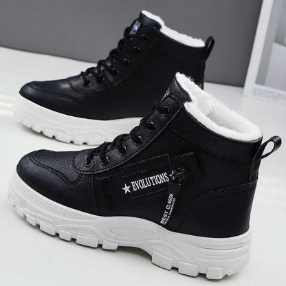 Winterstiefel Damen Warm Rutschfest Mit Weichem Innenfutter