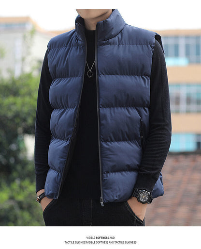 Herren Steppweste Leicht Warm Modern