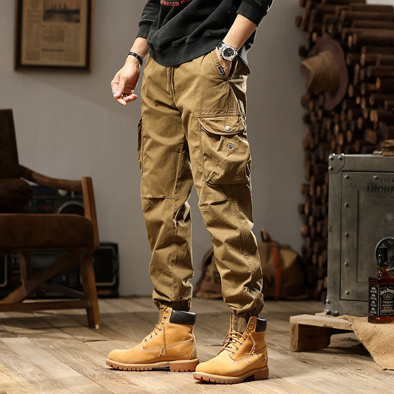 Herren Cargo-Hose Vielseitig Gepolstert Elastisch