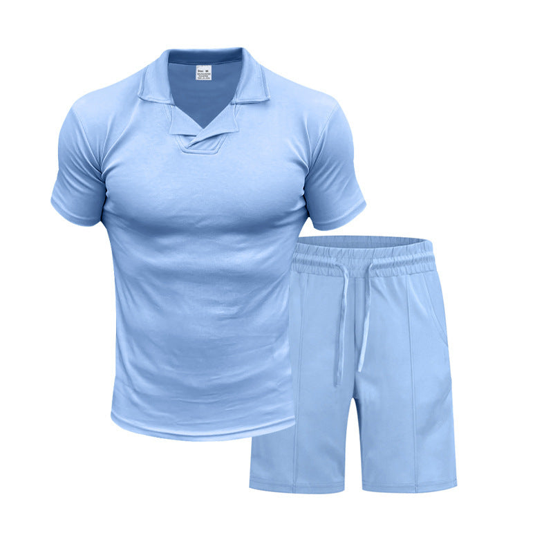 Herren Sport Set Funktionsshirt und Laufshorts