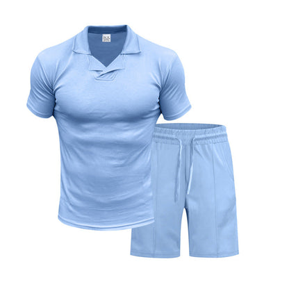 Herren Sport Set Funktionsshirt und Laufshorts