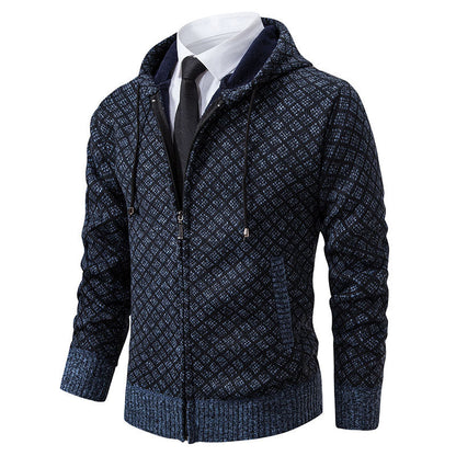 Herren Sweatjacke Kapuze Modern Trendig