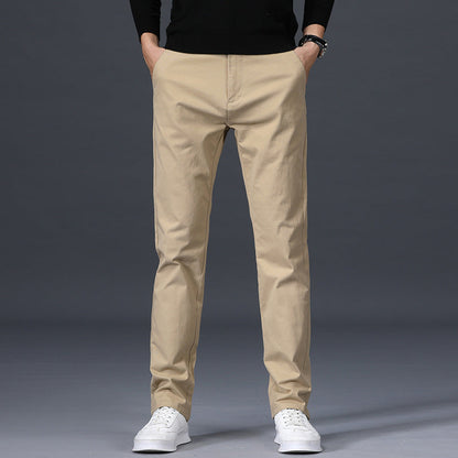 Herren Chino-Hose Elegant Lässig Slim Fit
