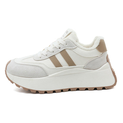 Damen Sneaker Chunky Bequem Rutschfest Plattform Schuhe