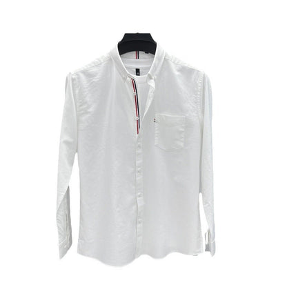Herren Langarmhemd Modern Slim Fit Baumwolle Qualität