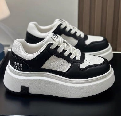 Damen Sneaker Plattform Schuhe Rutschfest Modisch