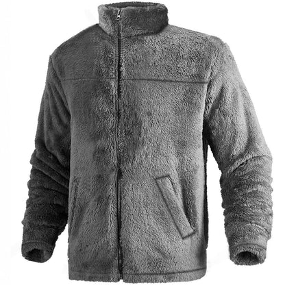 Herren Fleecejacke Weich Warm Hochkragen Outdoor