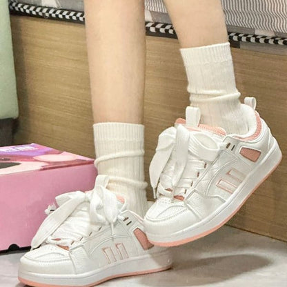Damen Sneaker Sportlich Bequem Lässig