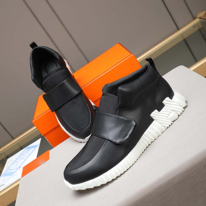 Damen Sneaker Sportlich Slip-On Weite Passform