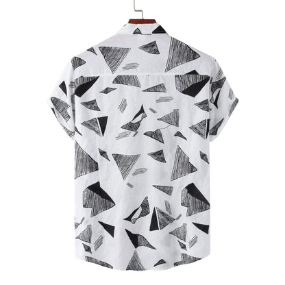 Herren Kurzarmhemd Grafik T-Shirt Lässig Trendy