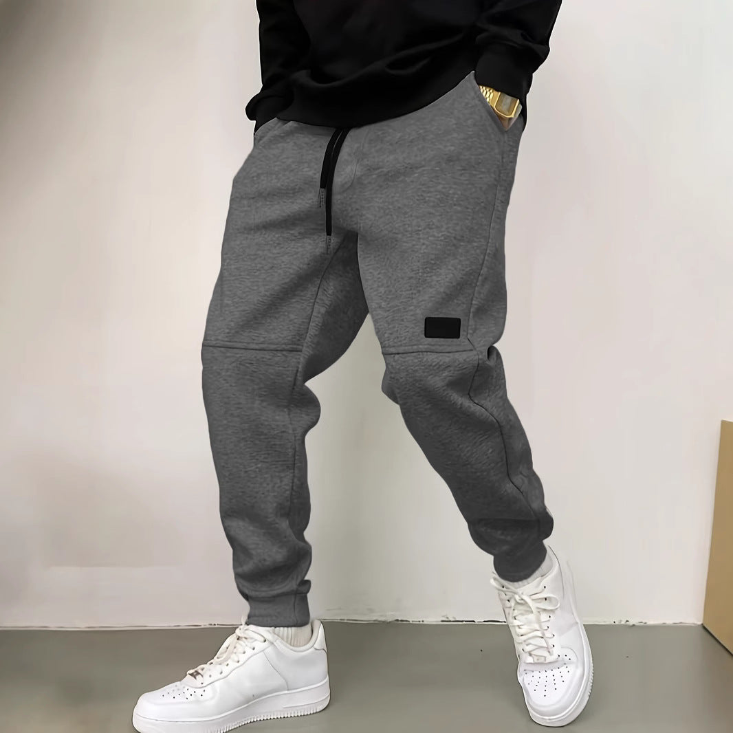 Herren Sweatpants Moderne Reißverschlusstaschen Sportlich