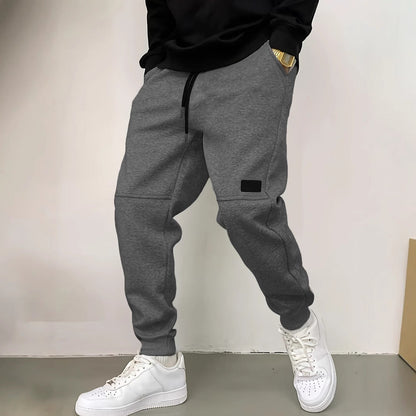 Herren Sweatpants Moderne Reißverschlusstaschen Sportlich