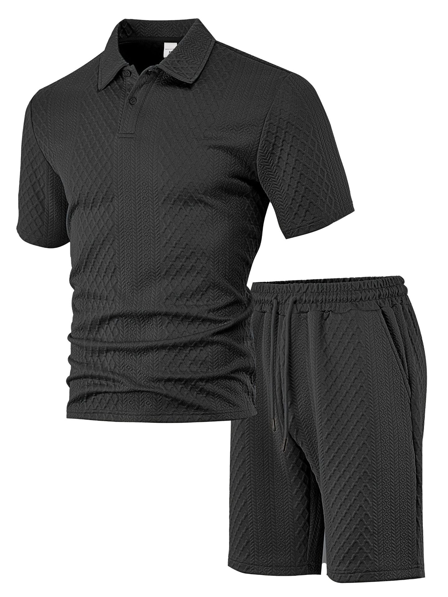 Herren Freizeitanzug Elastisch Modern mit Struktur