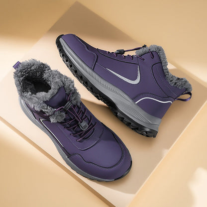 Warme Damen Winterstiefel Wasserdicht Isoliert