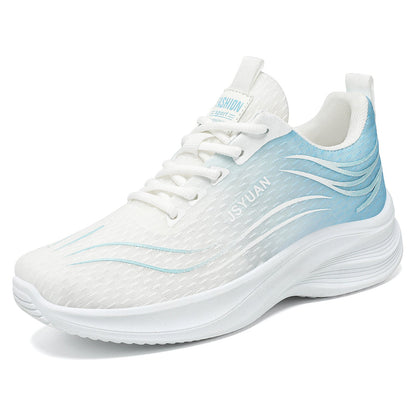 Damen Laufschuhe Sportlich Atmungsaktiv Gepolstert