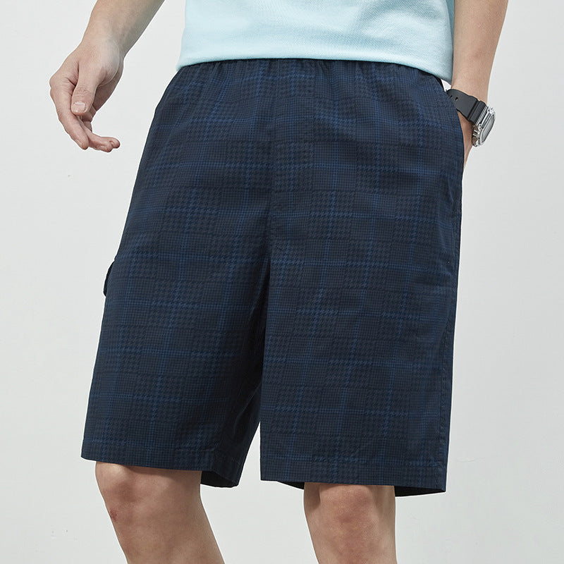 Herren Shorts Lässig Elastisch Mit Seitentaschen