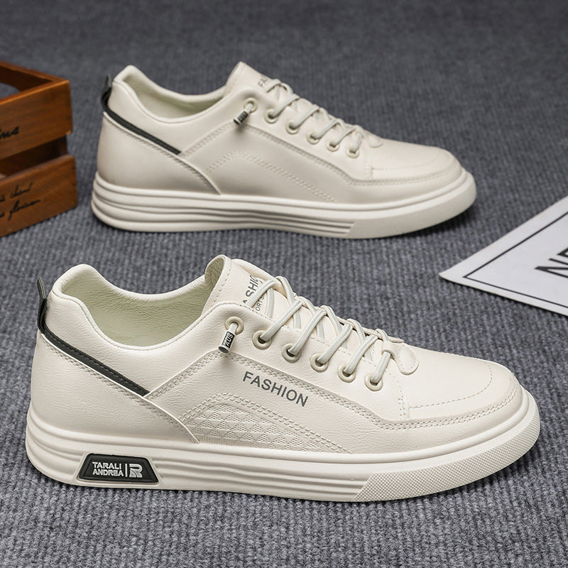 Damen Sneaker Sportlich Leder Weich mit Dämpfung