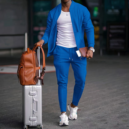 Herren Reiseanzug Set Sportlich Vielseitig Funktional
