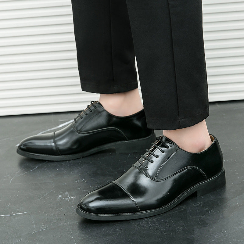 Damenschuhe Lederschnürschuhe Elegante Damenmode