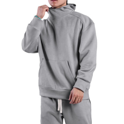 Herren Hoodie Lässig Bequem mit Kängurutasche