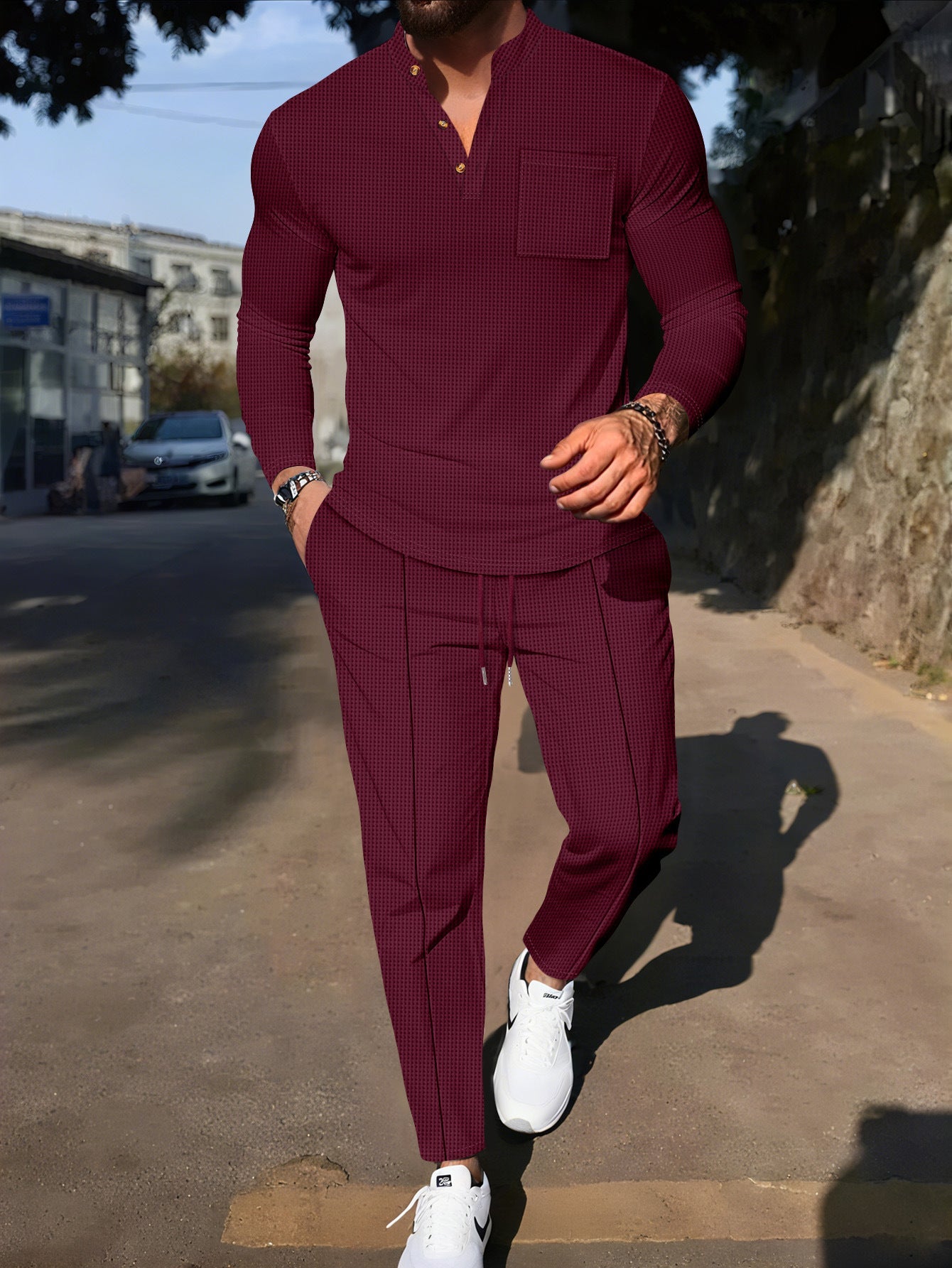 Herren Anzug Freizeit Modern Casual