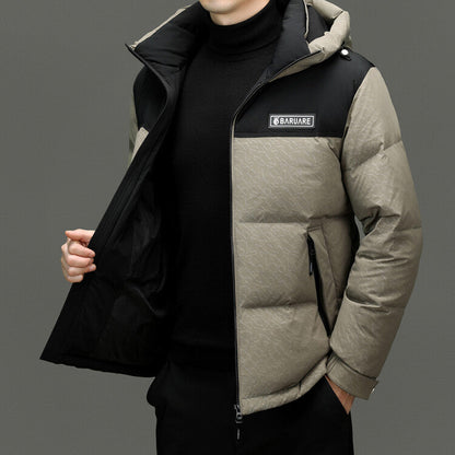 Herren Steppjacke Modern Schwarz Berlin Style