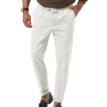 Herren Chino Hosen Elastisch Bequem Mit Taschen