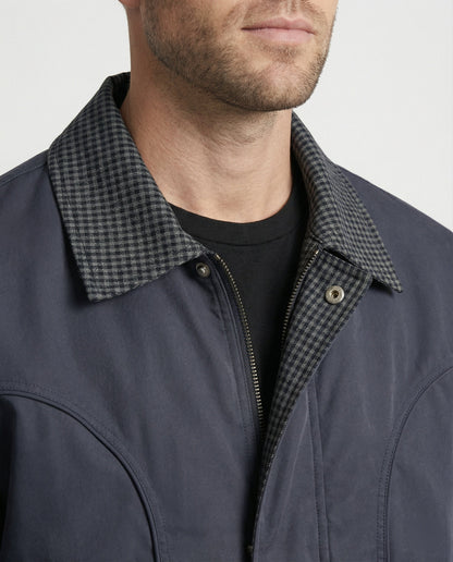 Herren Oversize Bomberjacke Wattierte Warm Schwarz Elastisch