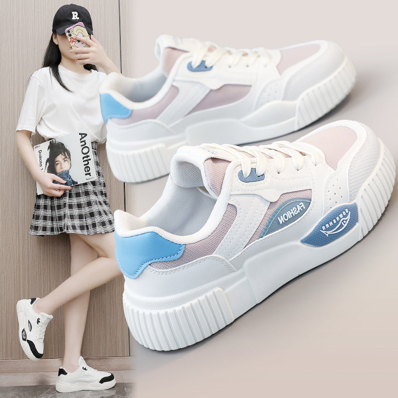 Damen Sneaker High Heel Sportlich Modern - BerlinGlamour