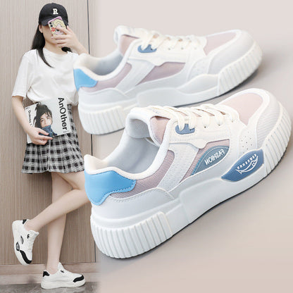 Damen Sneaker High Heel Sportlich Modern - BerlinGlamour
