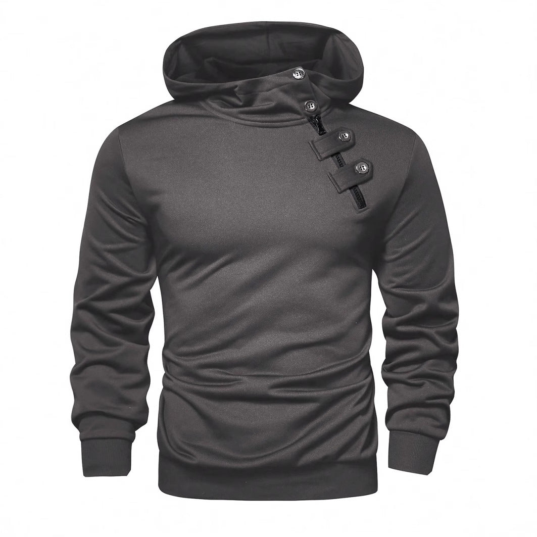 Herren Hoodie Kapuze Praktisch Mit Taschen