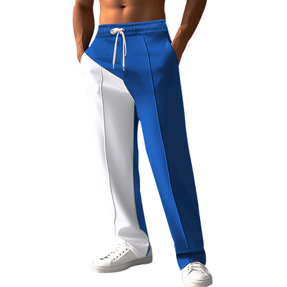 Herren Sport Hose Freizeit Modern Kontrast Farben