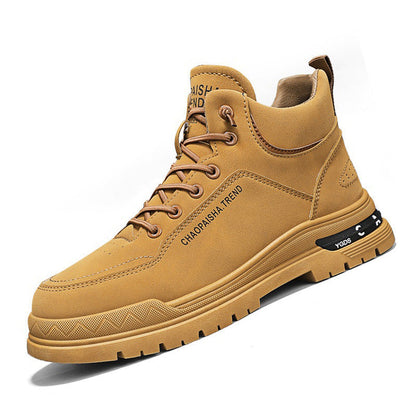 Damen Schnürboots Robust Winterstiefel Modisch