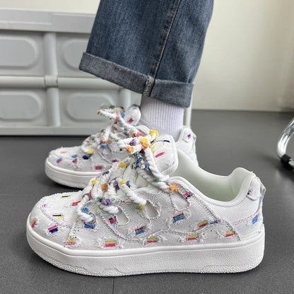 Damen Sneaker Bunt Trendig Sportlich - BerlinGlamour