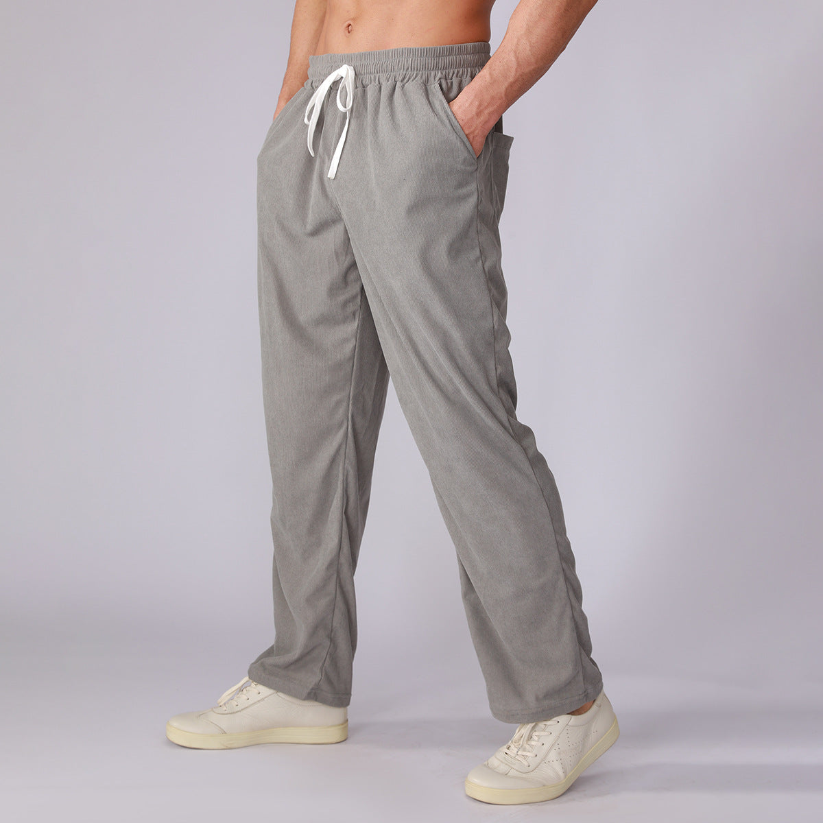 Herren Freizeithose Bequem Relaxed Fit Casual - BerlinGlamour