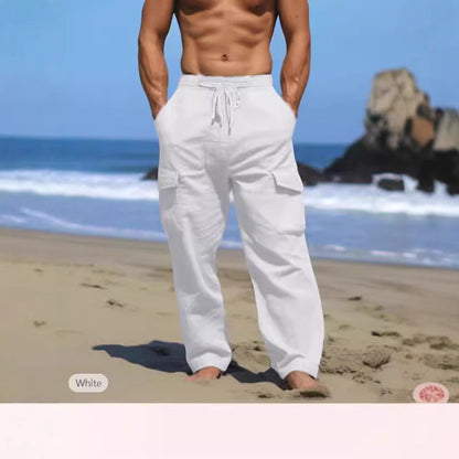 Herren Cargo-Hose Bequem Elastisch Luftig