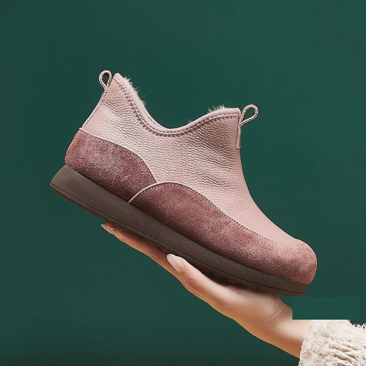 Damen Sneaker High-Top Warm mit rutschfester Sohle