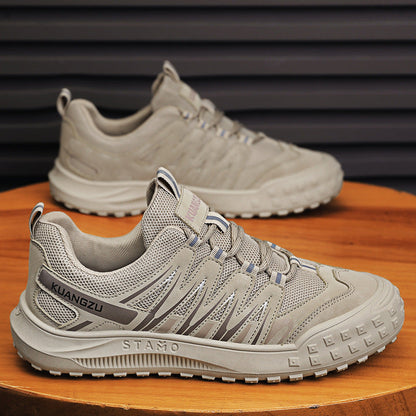 Damen Trekking Sneaker Sportlich Rutschfest Atmungsaktiv