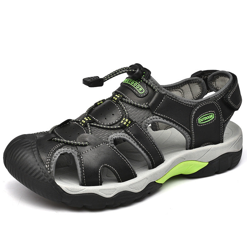 Herren Sandalen Outdoor Rutschfest Schnellschnürsystem