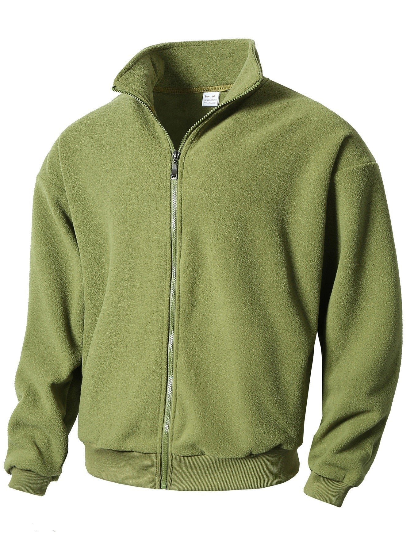 der neue Titel: Herren Fleecejacke mit hohem Kragen und Reißverschluss BerlinGlamour