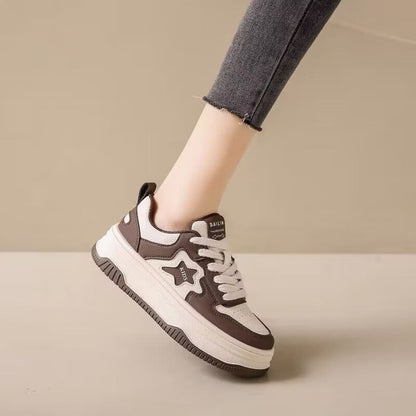 Damen Sneaker Modisch Sportlich Heidi Stil