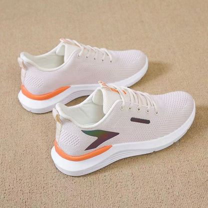 Damen Sneaker Atmungsaktiv Freizeitschuh mit Flexibler Sohle