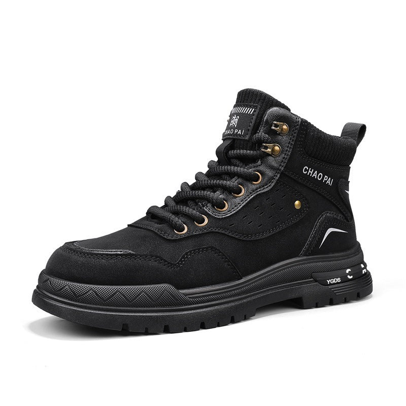 Damen Stiefel High-Top Robust Winterstiefel