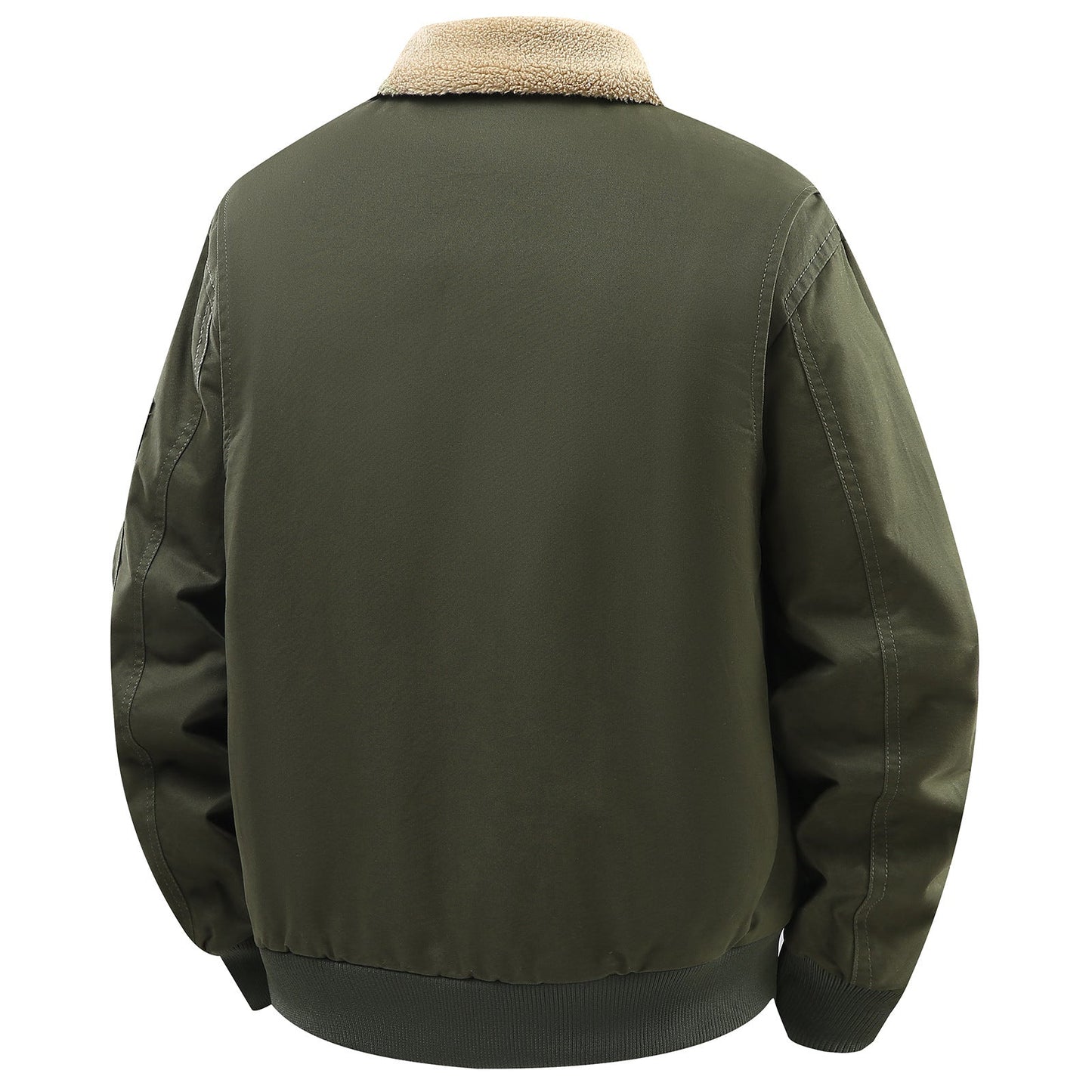 Herren Steppjacke Warm Isoliert Vieltaschig
