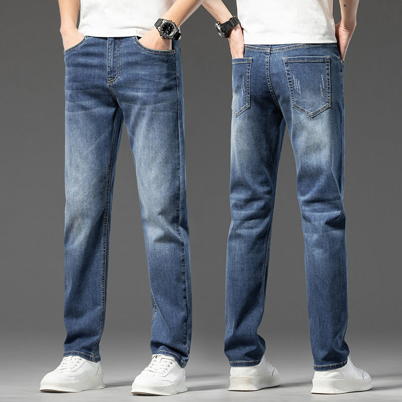 Bequeme Herren Jeans Denim mit tiefen Taschen Lässig - BerlinGlamour