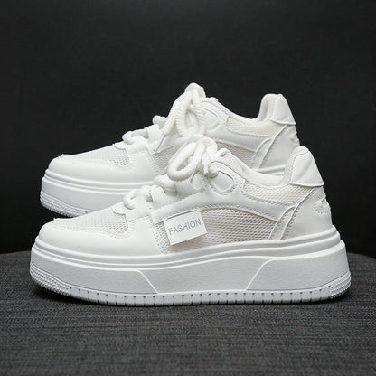 Damen Sneaker Atmungsaktiv Mesh Komfort Laufsohle