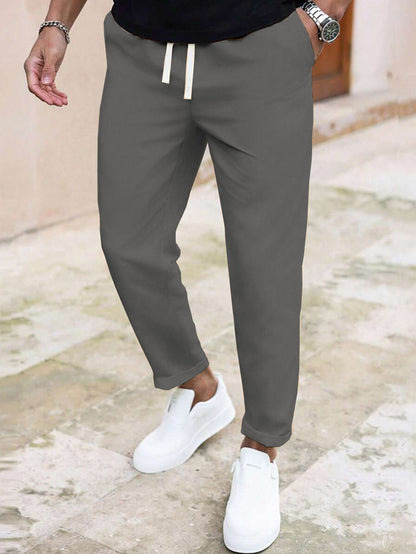 Bequeme Herren Trainingshose mit verstellbarem Bund Sportlich