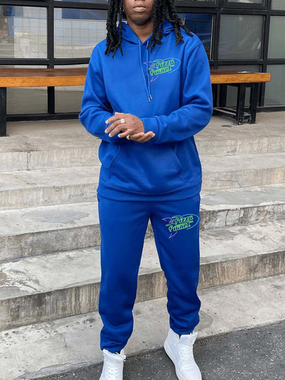 Herren Sportset Hoodie Jogginghose Modern Design Graffiti