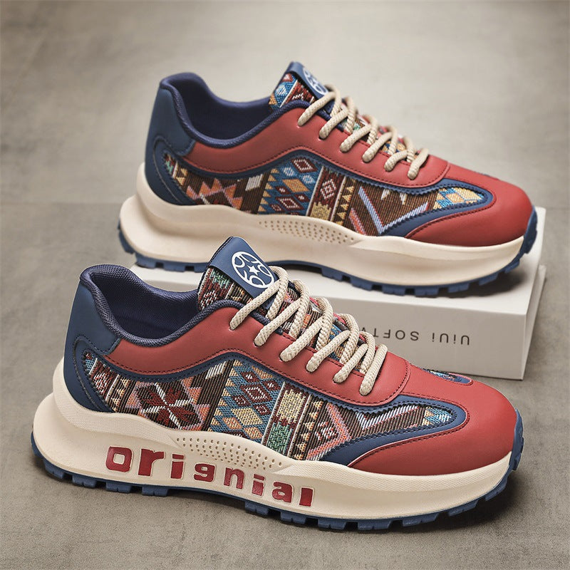 Damen Sneaker Ethnisches Muster Sportschuhe Bequem - BerlinGlamour